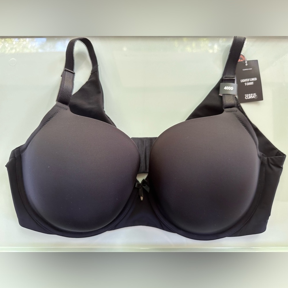 Torrid T-Shirt Bra Black NWT